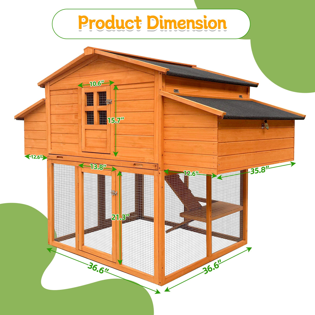 Chicken House for Outdoor Use