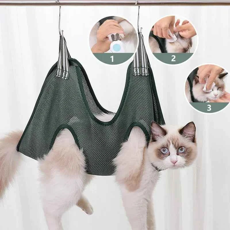 Pet Grooming Hammock for Dogs and Cats