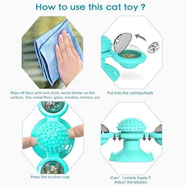 Cat Teases Interactive Pet Toy